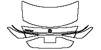 Mercedes-Benz Maybach S Class S680 2018 - Trunk Lid (with license trim, with ''Maybach'' model emblem)