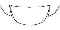 Mercedes-Benz SL AMG SL43 2023 - Hood+Fender (One third of Hood+Fender)