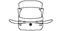 Mercedes-Benz EQS SUV 450 4MATIC 2023 - Trunk Lid (with''EQS'' ''4MATIC'' emblem)
