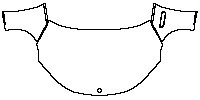 Mercedes-Benz EQE Exterior 2023 - Hood+Fender (with Charging Port on fender)