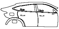 Mercedes-Benz GLC Coupe (2024) 2023 - (right) Door+Rear Fender