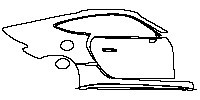 (right) Door+Side Skirt+Rear Fender