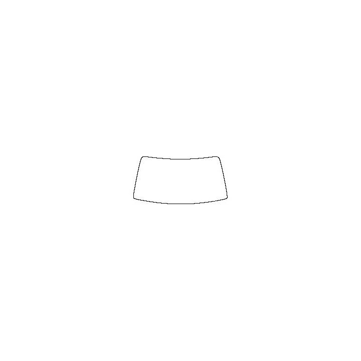 Mercedes-Benz Maybach S Class Window 2021 - Windshield (without mirror and dotted area cutout)