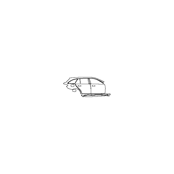 (right) Door+Side Skirt+Rear Fender