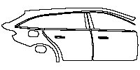 (right) Door+Rear Fender