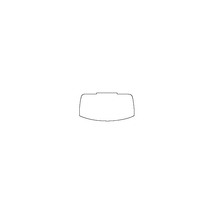 Mercedes-Benz S Class Sedan 2021 - Rear Window (Edge exceeds the innder side of black cermic by 3mm)