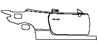 Mercedes-Benz CLE Cabriolet 2024 - (right) Door+Side Skirt+Rear Fender