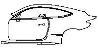(left) Door+Side Skirt+Rear Fender
