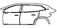 Mercedes-Benz MAYBACH EQS SUV Exterior (FF354F1B-4478-C0DD-462D-3AEE9F1F5FFD)2024 2024 - (left) Door+Side Skirt+Rear Fender