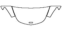 McLaren Artura Coupe 2023 - Hood+Fender (One third of Hood+Fender)