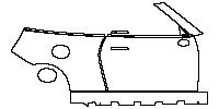 (right) Door+Side Skirt+Rear Fender