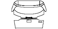 Maserati Grecale Trofeo 2023 - Trunk Lid (with ''Maserati'' ''Grecale'' emblem)
