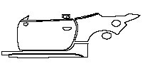 (left) Door+Side Skirt+Rear Fender