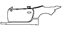 (left) Door+Side Skirt+Rear Fender