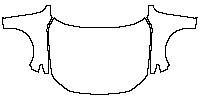 Mazda Axela (Mazda 3) Sedan/Saloon 2017 - Hood+Fender