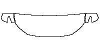 Mazda Axela (Mazda 3) Sedan/Saloon 2017 - Hood+Fender (One third of Hood+Fender)