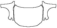 Mazda Axela (Mazda 3) Hatchback 2020 - Hood+Fender