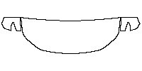 Mazda Axela (Mazda 3) Hatchback 2020 - Hood+Fender (One third of Hood+Fender)