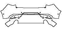 Mazda Axela (Mazda 3) Hatchback 2020 - Rear Bumper (with 6 PDC)