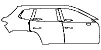 (right) Door+Rear Fender