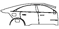 (right) Door+Rear Fender
