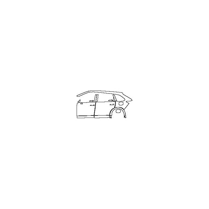 Mazda CX-80 (EU) Exterior 2024 - (left) Door+Side Skirt+Rear Fender
