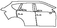 (right) Door+Rear Fender