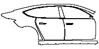 (right) Door+Side Skirt+Rear Fender