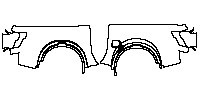 Nissan Titan Crew Cab 2020 - Box (5 ft, with Mudguards)