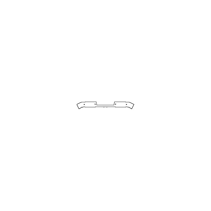 Nissan Titan Crew Cab 2020 - Rear Bumper (with 4 PDC)