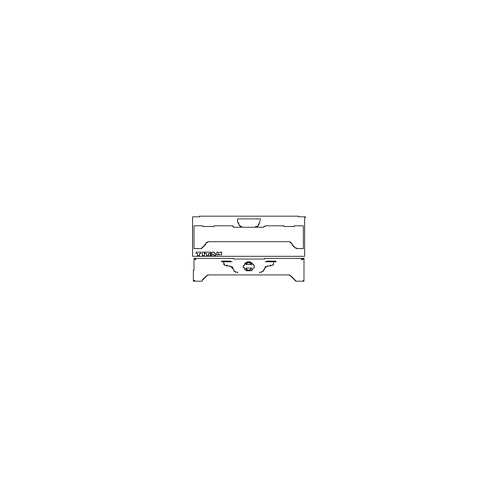 Nissan Titan Crew Cab 2020 - Trunk Lid (with ''TITAN'' emblem)