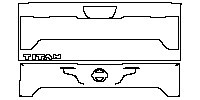 Nissan Titan Crew Cab 2020 - Trunk Lid (with ''TITAN'' emblem)