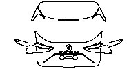Nissan Qashqai (EU) Tekna+ 2023 - Trunk Lid (with ''QASHQAI'' emblem)