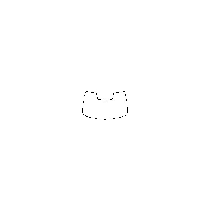 Nissan Qashqai (AU) Window 2023 - Windshield (with mirror and dotted area cutout)