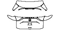 Nissan Rogue SL 2021 - Trunk Lid (with ''ROGUE'' emblem)