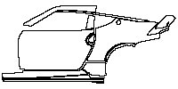 (left) Door+Side Skirt+Rear Fender