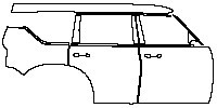 (right) Door+Rear Fender