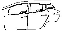Nissan Leaf (US) Exterior 2019 - (left) Door+Rear Fender