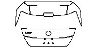 Nissan Leaf (US) Exterior 2019 - Trunk Lid (with ''LEAF'' emblem)