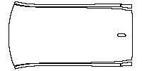 Nissan Pathfinder S 2023 - Roof (without sunroof,without roof rack)