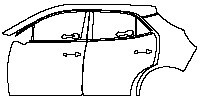 (left) Door+Rear Fender