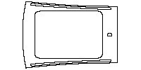 Porsche Macan Macan S 2014 - Roof (with panaramic sunroof, with roof rails.)