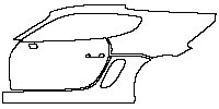 (left) Door+Rear Fender+Side Skirt
