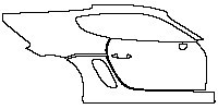 (right) Door+Rear Fender+Side Skirt