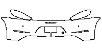 Porsche 718 Boxter 2017 - Rear Bumper (with ''718 Boxter'' emblem)