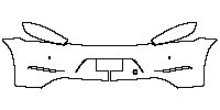 Porsche 718 Boxter 2017 - Rear Bumper (without model emblem)