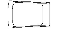 Porsche Cayenne Turbo E-Hybrid 2024 - Roof (with panoramic roof, with roof rails.)