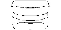 Porsche Macan Macan 2014 - Trunk Lid (with "Macan" emblem)