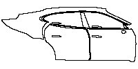 (right) Door+B Pillar+Rear Fender
