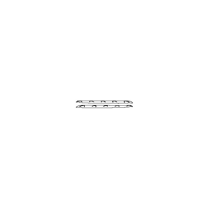 Porsche Taycan Cross Turismo 2021 - Side Skirt (one piece)